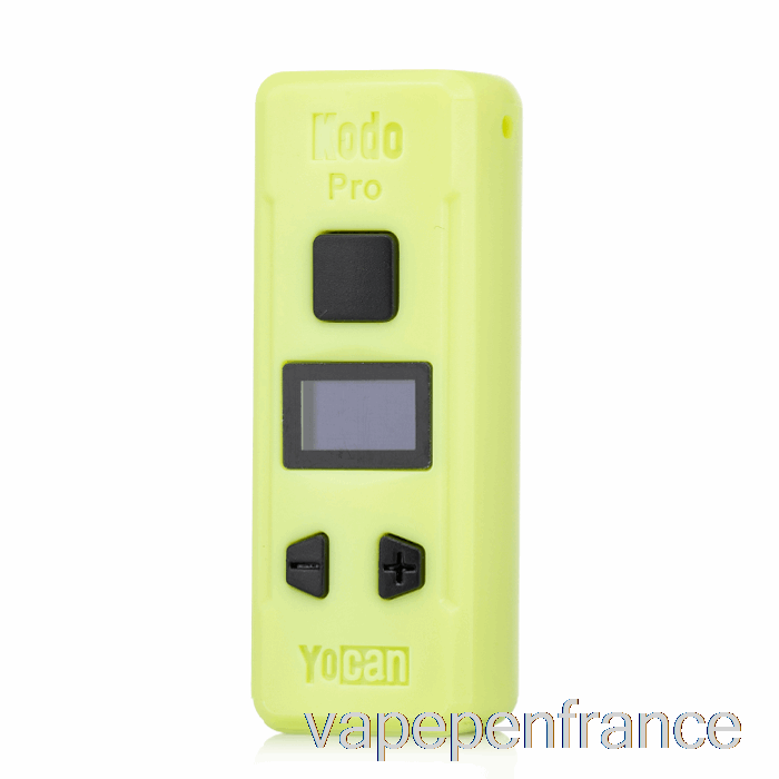 Stylo Vape Jaune Vaporisateur Yocan Kodo Pro